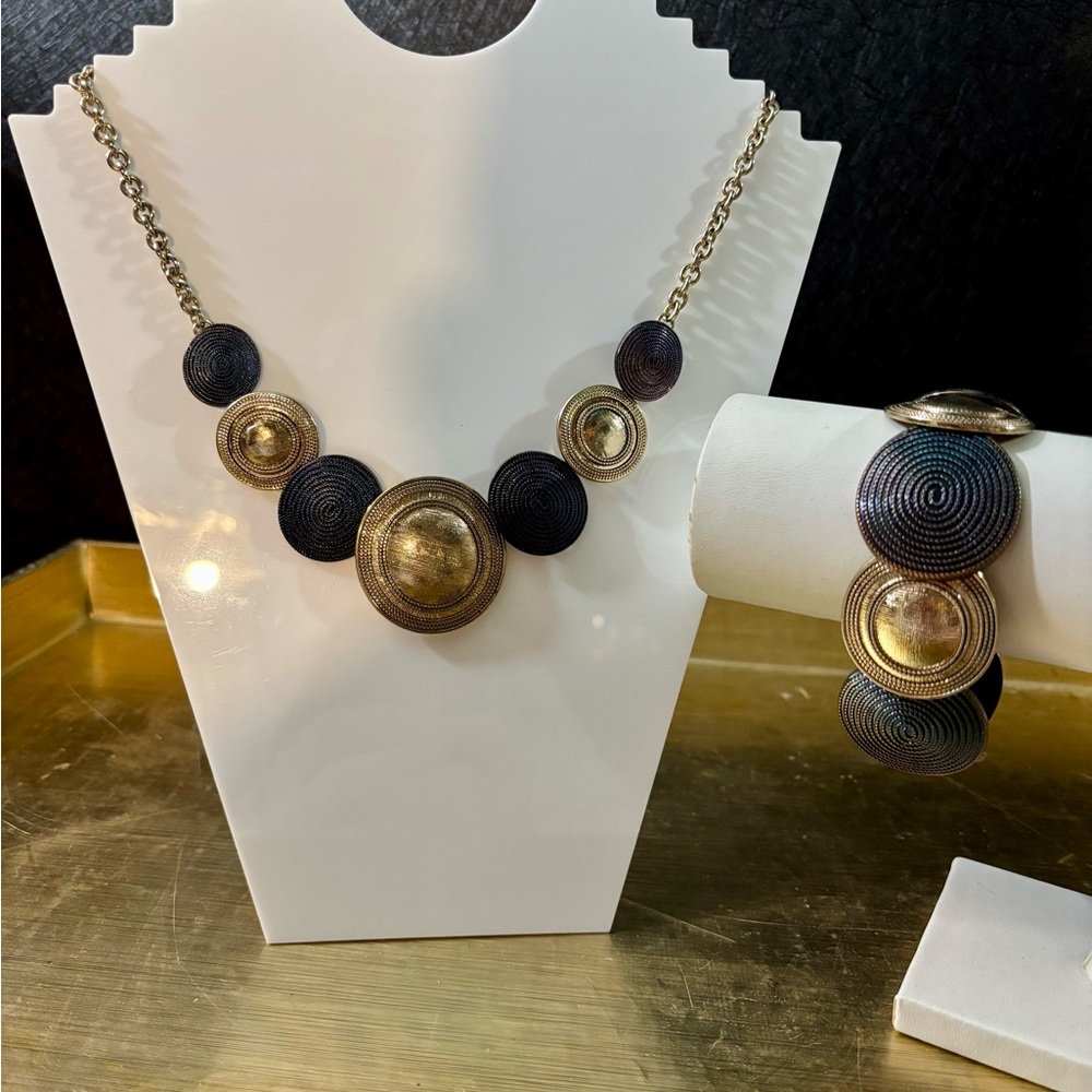 Vintage Dana Bachman necklace & bracelet set